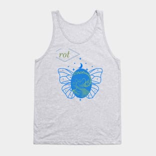 Buttersaur in Bodacious Blue Tank Top